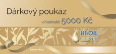 Dárkový poukaz v hodnotě 5000 Kč